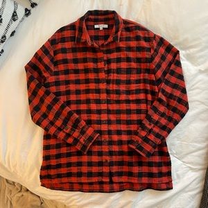 Madewell Boyfriend Plaid Shirt